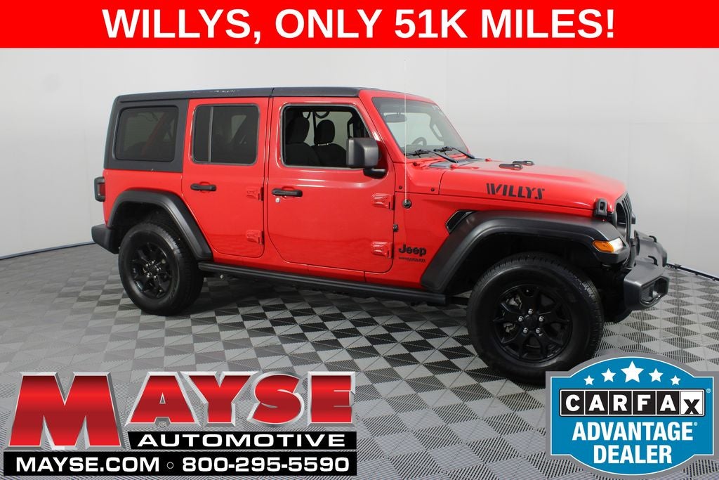 2021 Jeep Wrangler Unlimited Willys