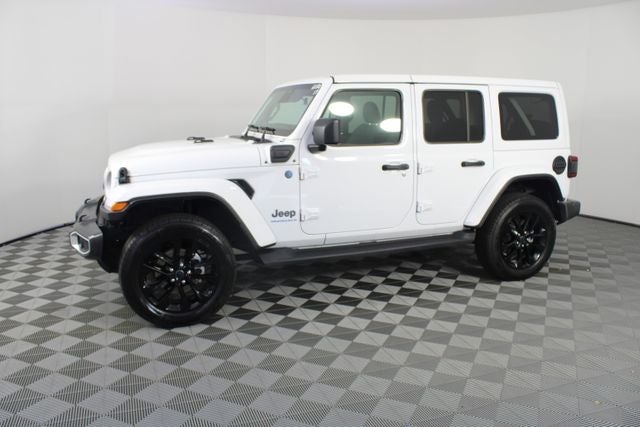 Used 2025 Jeep Wrangler 4xe Sahara 4XE with VIN 1C4RJXP68SW601325 for sale in Aurora, MO