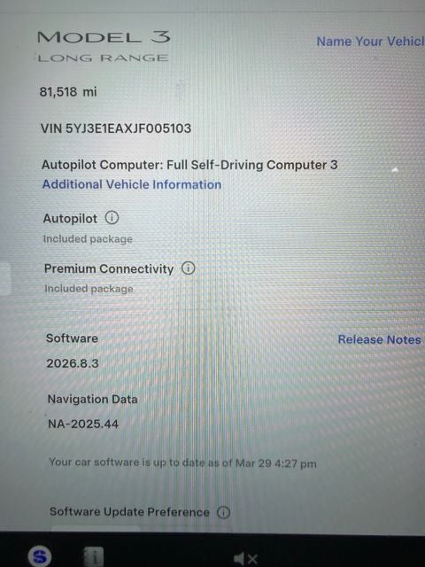 2018 Tesla Model 3 Long Range